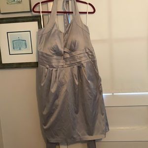 Size 22 mini dress silver